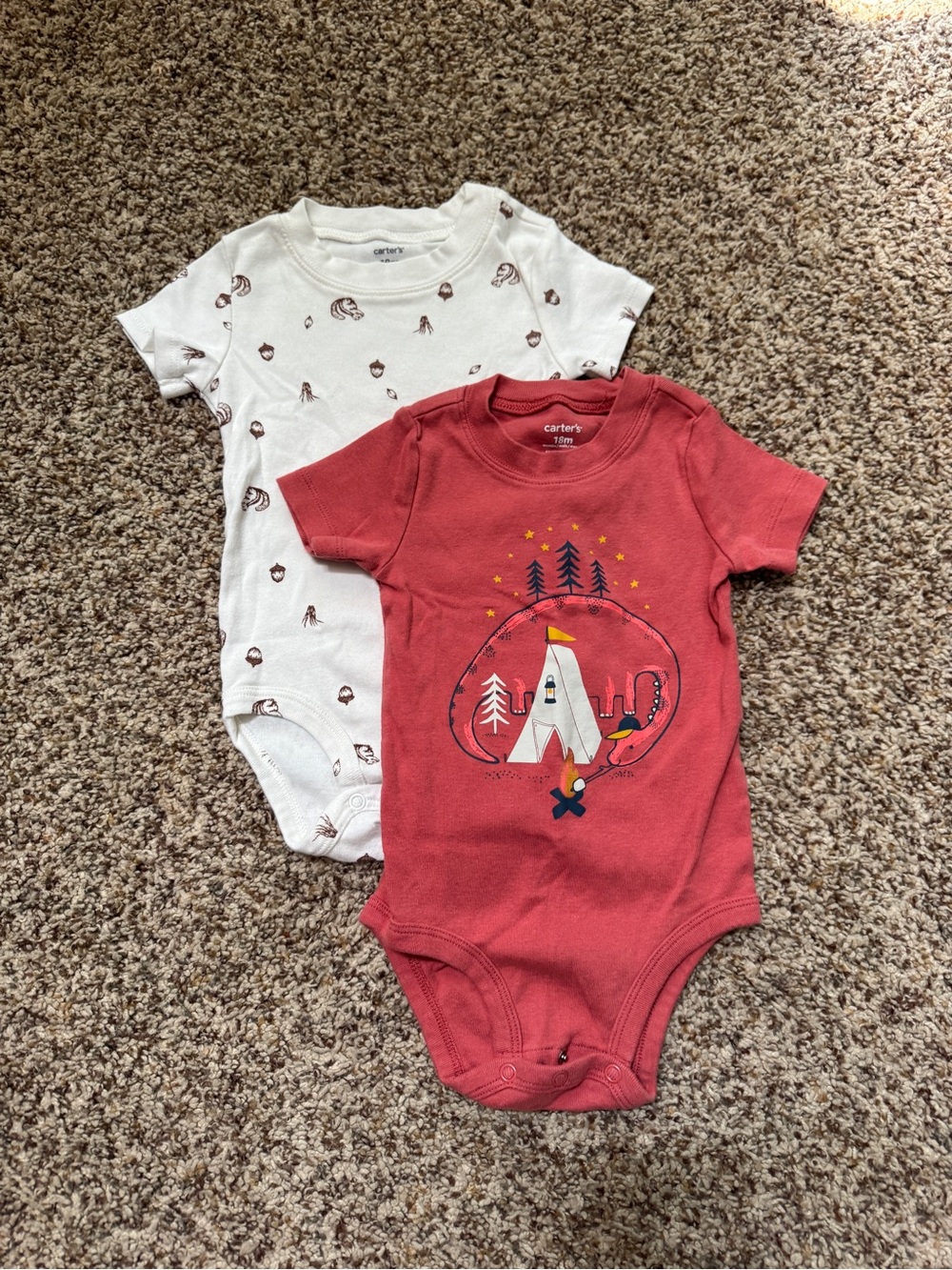 Carter’s Baby Toddler Short Sleeve Onesie Bundle
